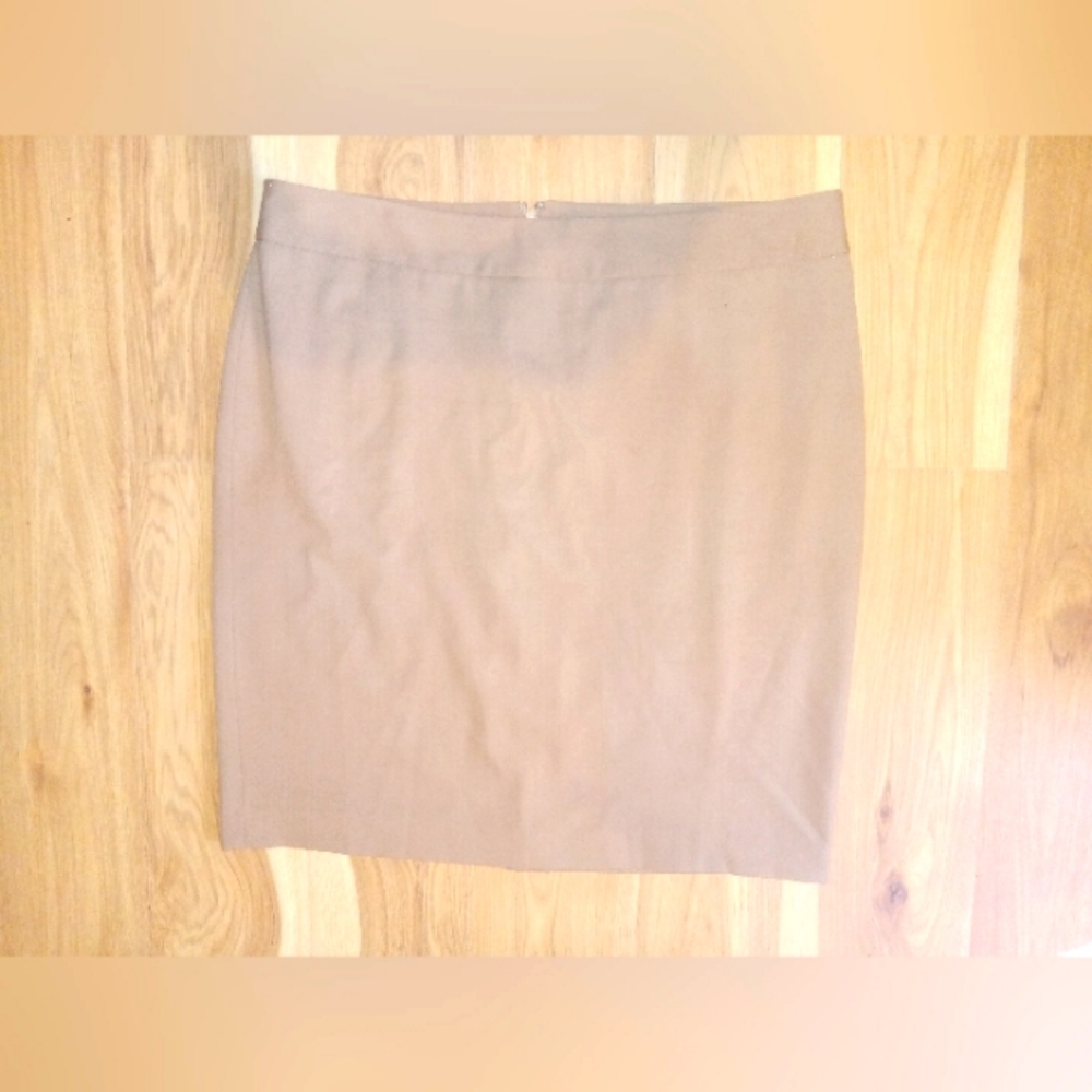 💣JONES NEW YORK DARK TAN SKIRT SZ 16